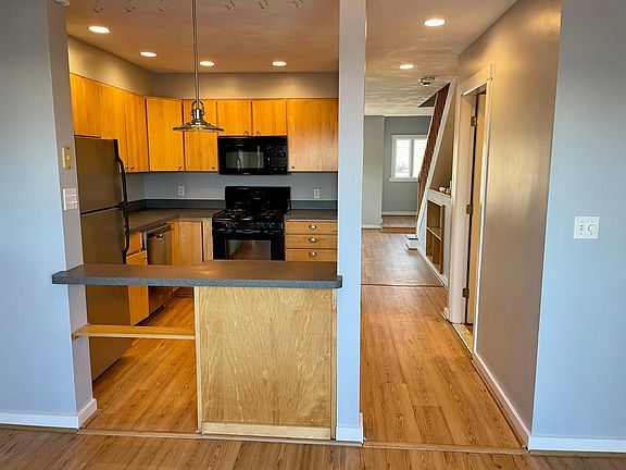 view from dining room showing layout