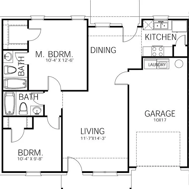 2 bed, 1120 sqft, $1,195 — Photo 2