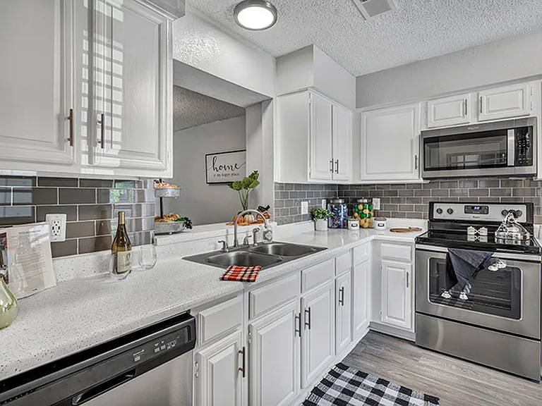 Bright and Functional Kitchen at Las Colinas Heights, Irving