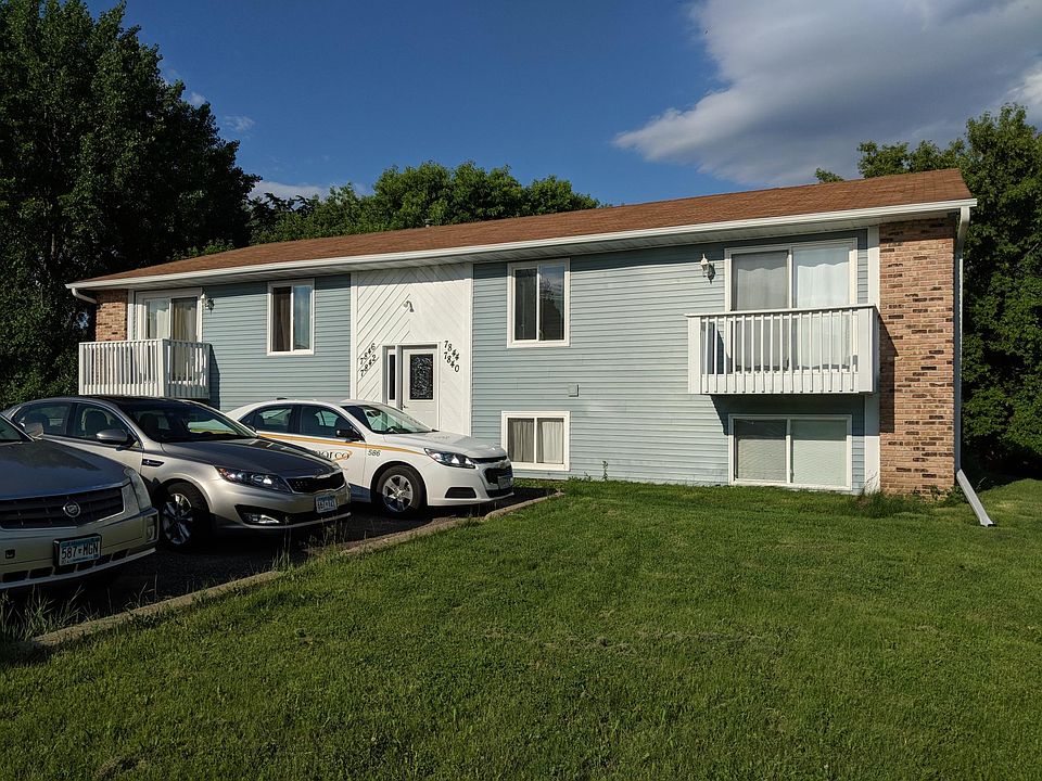 Outside - Unit is upper right with white deck