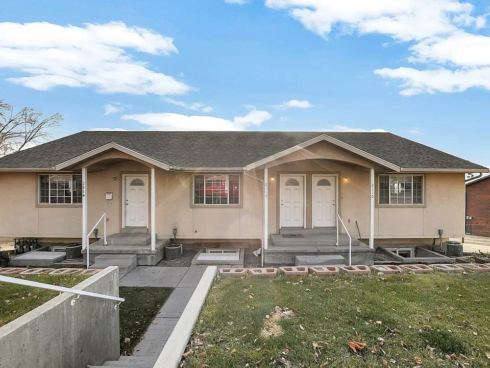 Triplex is on Provo's east bench in a residential neighborhood.