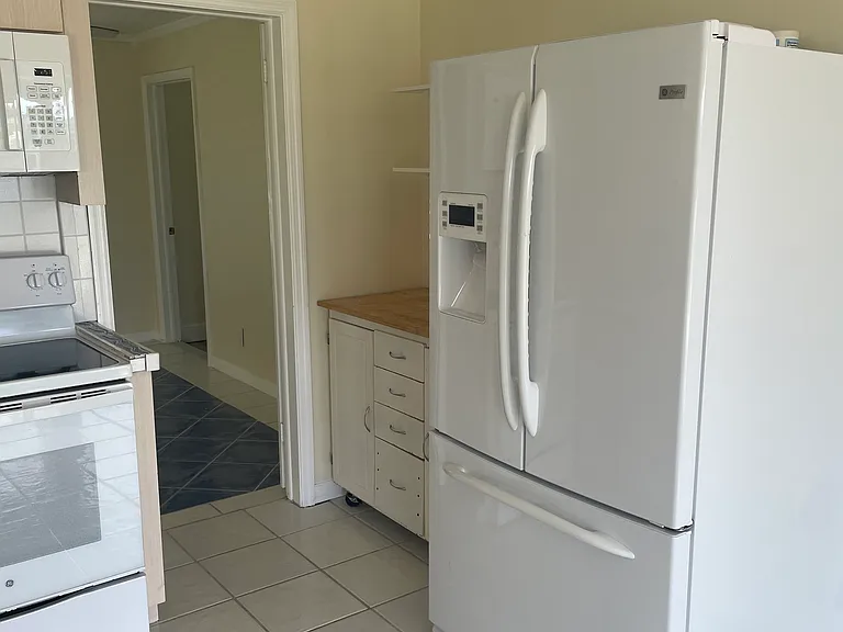 Kitchen -GE Profile Fridge with Ice Maker