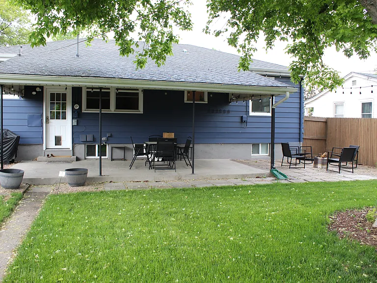 Great patio for entertaining