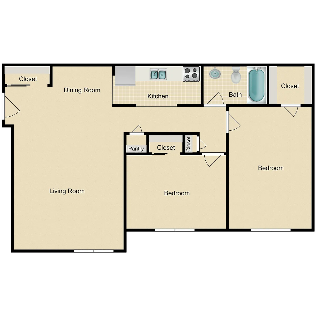 Floor plan Stratton
