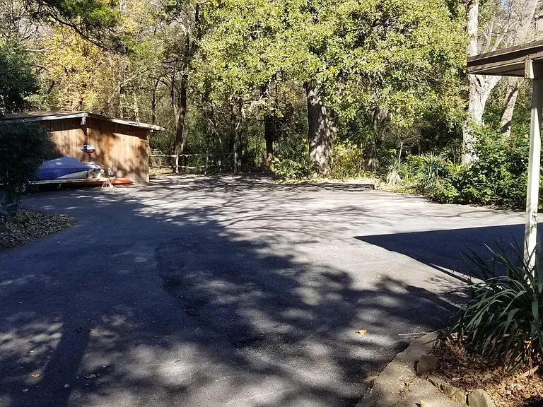 View from the front door