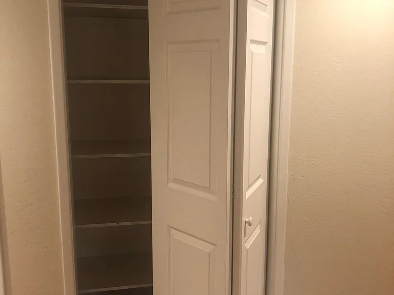 Hall closet
