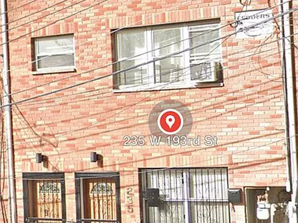 235 W 193rd St, Bronx, NY 10463