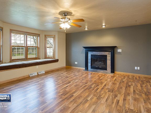 Great Room Has Gas Fireplace