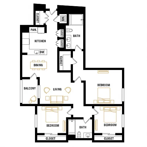 Floor plan C1