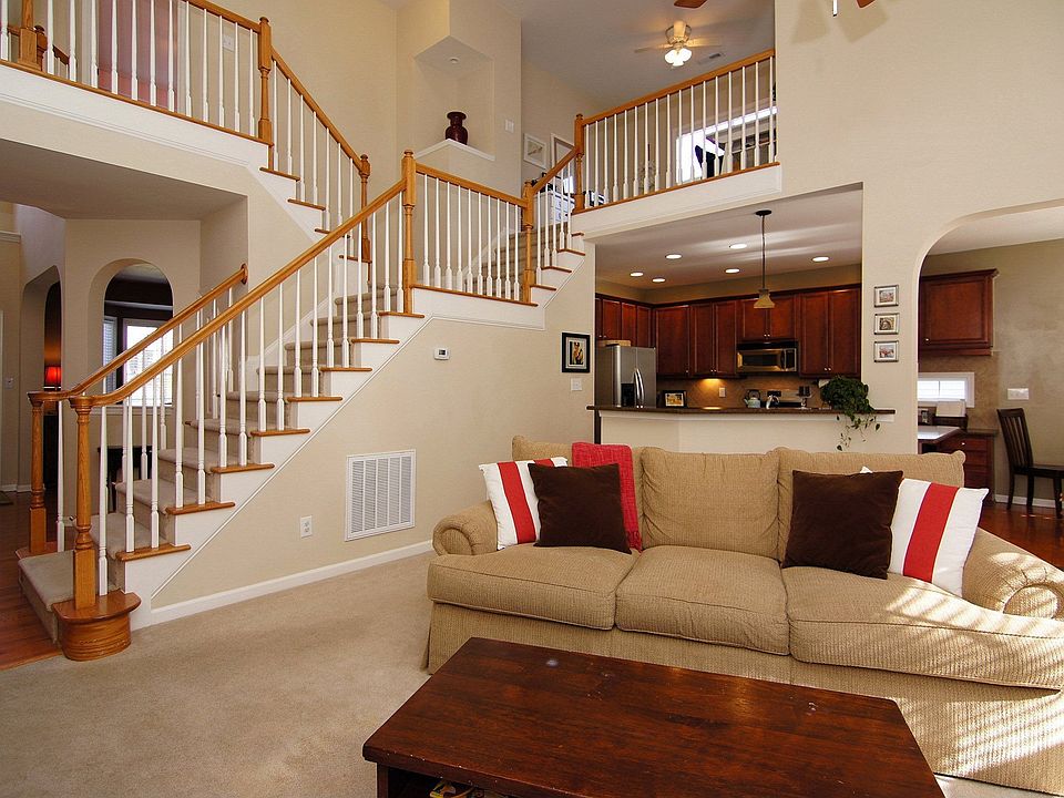 Beautiful and Bright Two Story Family Room 
