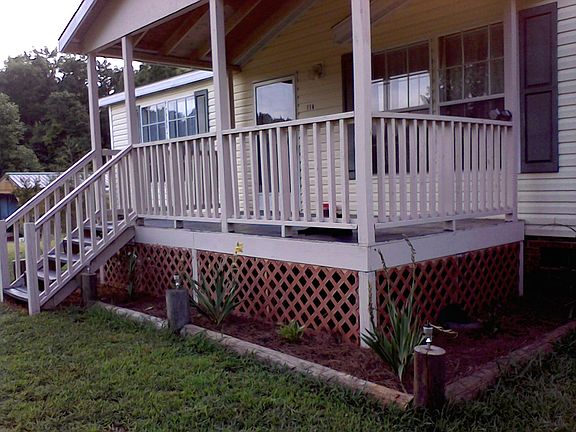 New porch just added
