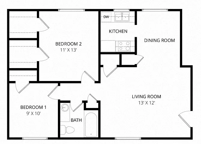 Floor plan 2X1