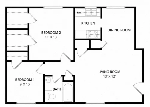 Floor plan 2X1