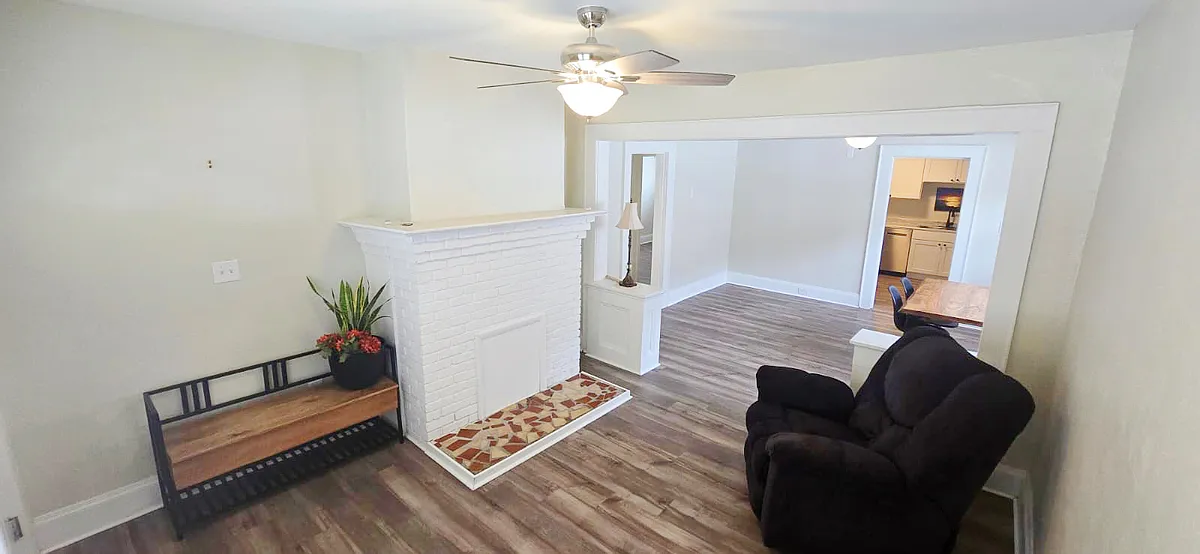 Photo 2 of 12 - 3031 Peronne Ave - Norfolk, VA open living room and dining room - 3031 Peronne Ave