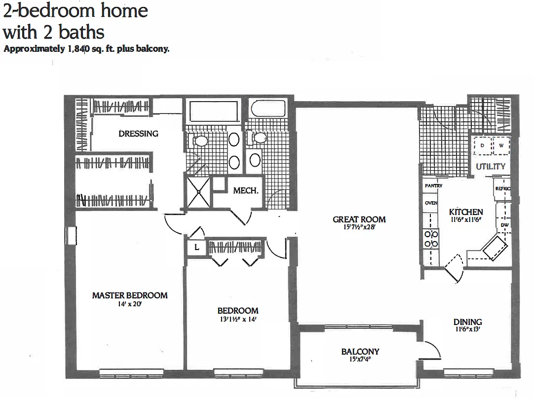 Floor plan City View