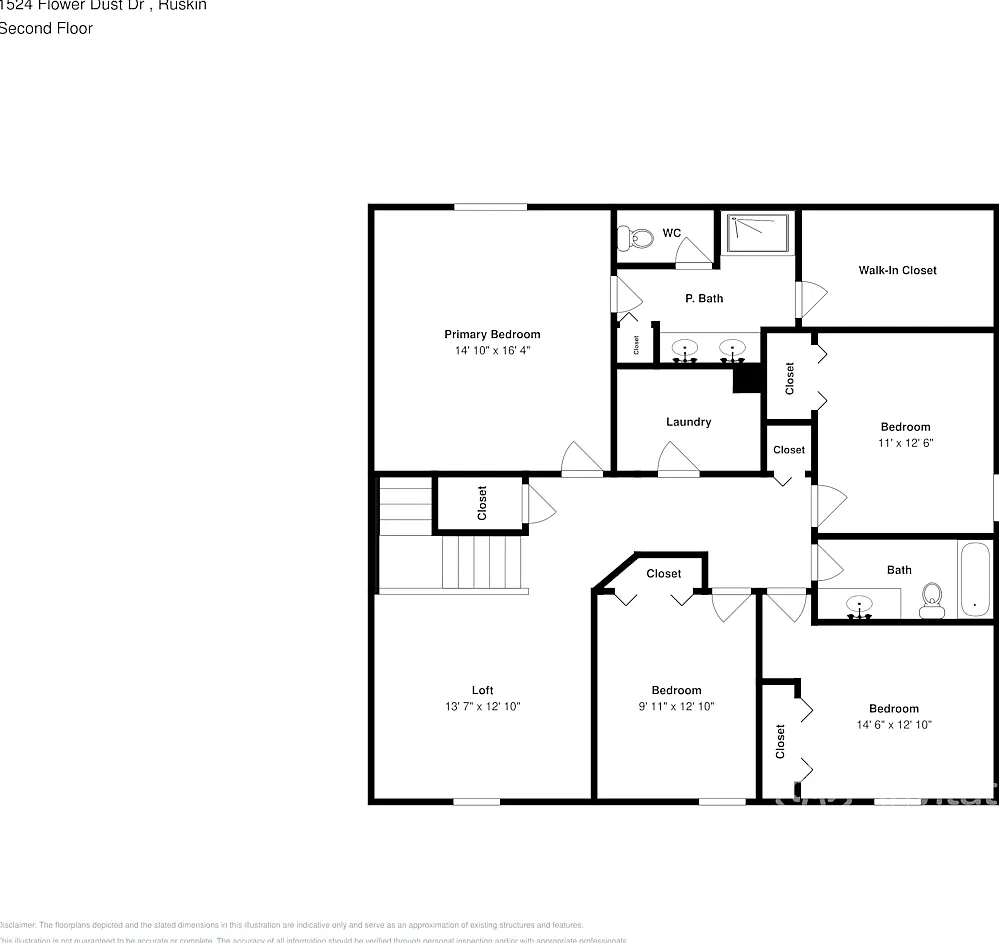 1524 Flower Dust Dr Ruskin, FL 33570 — Photo 3