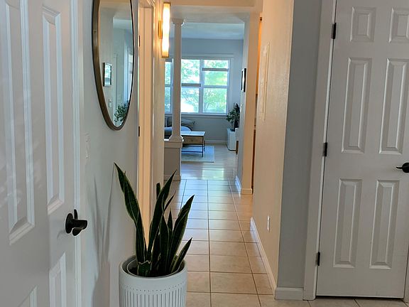 Hallway and coat closet