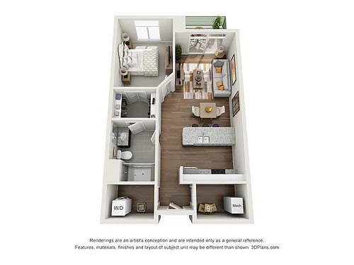 Floor plan Estes