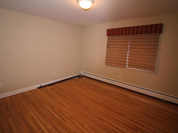 Good size bedroom #1 with double closet, hardwood floors