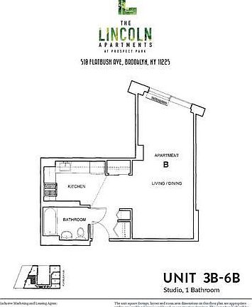 2nd image of 510 Flatbush Ave APT 3B
