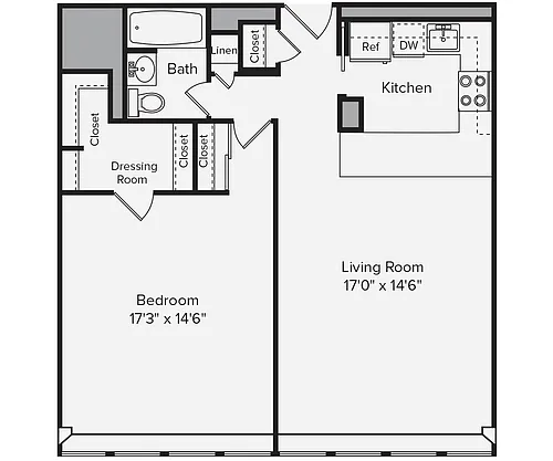Floor plan A12-J-Fls18-26