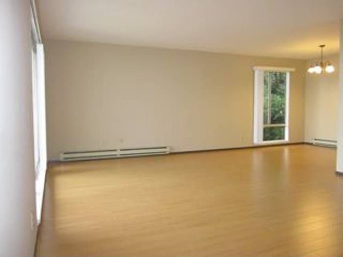 Side view of living room