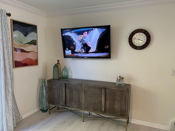 TV and media cabinet