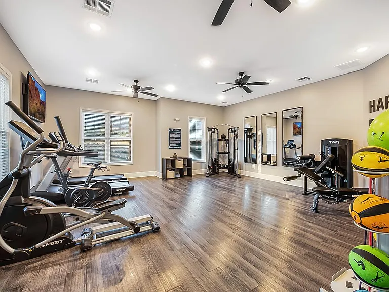 State-of-the-art 24 Hour Fitness Center at Legacy at Baldwin Ridge in Burlington, NC