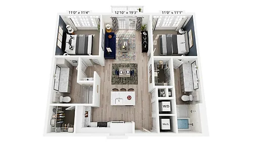 Floor plan B11