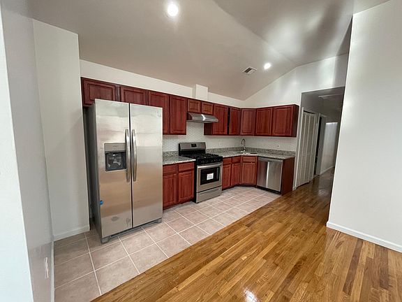 View of Kitchen from Living Room/Dining Room