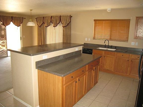 Huge countertop areas for food prep and serving.