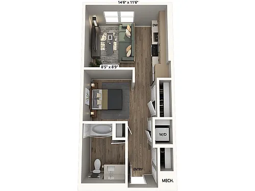 Floor plan SA4