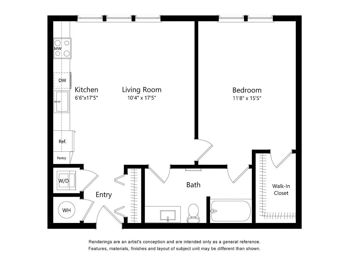 Floor plan NOHO_A0
