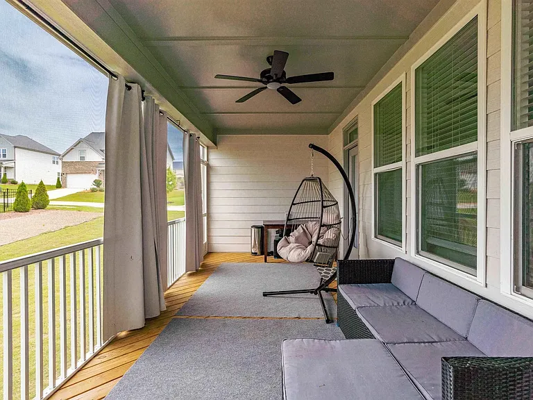 Large screened in patio