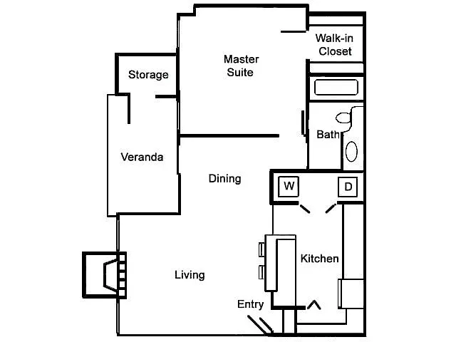 Floor plan Thoreau