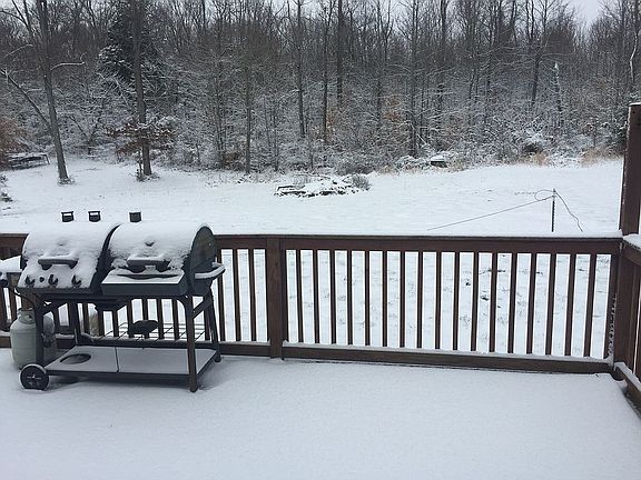 Winter from back deck