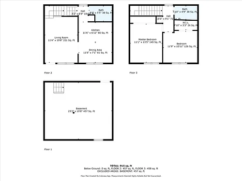 Floor plan 2-bed Layout