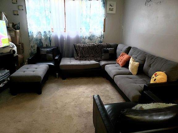 Living room with furniture