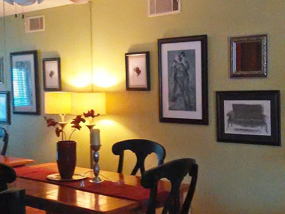 Dining Room (wall color is now Antique White)