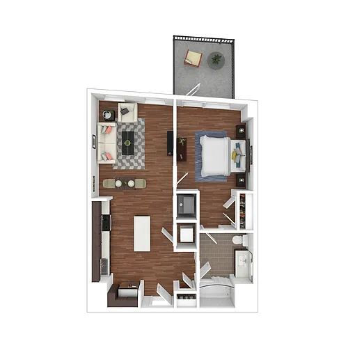 Floor plan A8- East