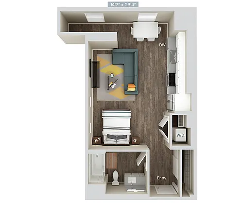 Floor plan S7-618