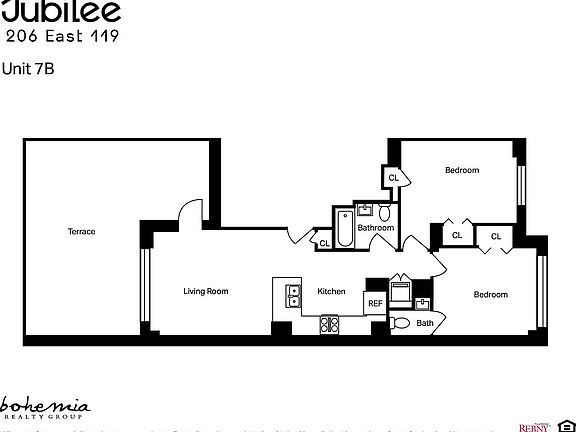 2nd image of 206 E 119th St #7DD