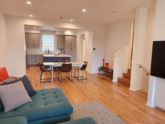 2nd floor - main living, dining, kitchen