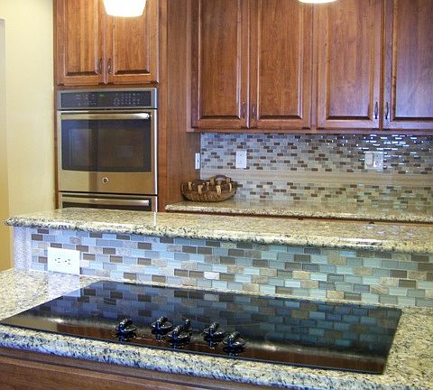 cooktop built into bar