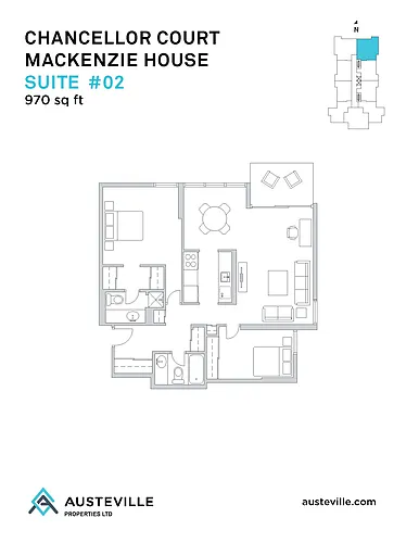Floor plan 2 Bedroom