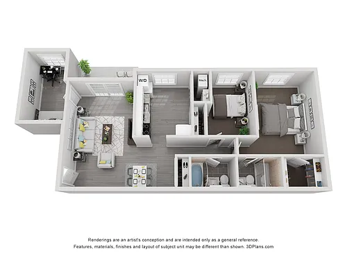 Floor plan The Maple