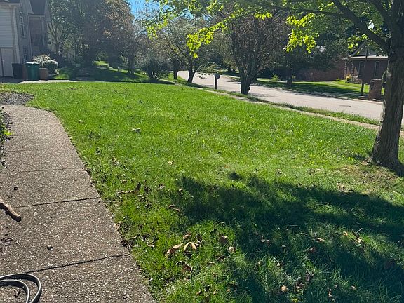 Front view of house with street