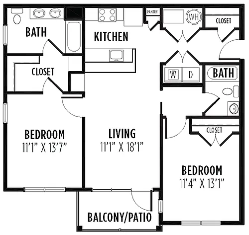 Floor plan Morris