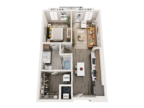 Floor plan A1