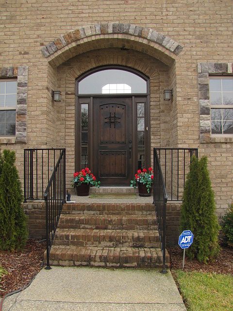 220 Valley Bend Dr. Upgrades begin with custom front door